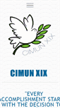 Mobile Screenshot of cimun.net